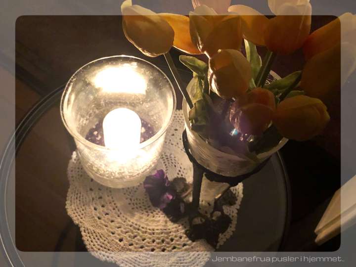 Jernbanefrua gjør det koselig