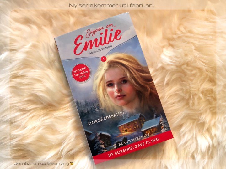 Jernbanefrua har fått første bok av Sagaen om Emilie.
