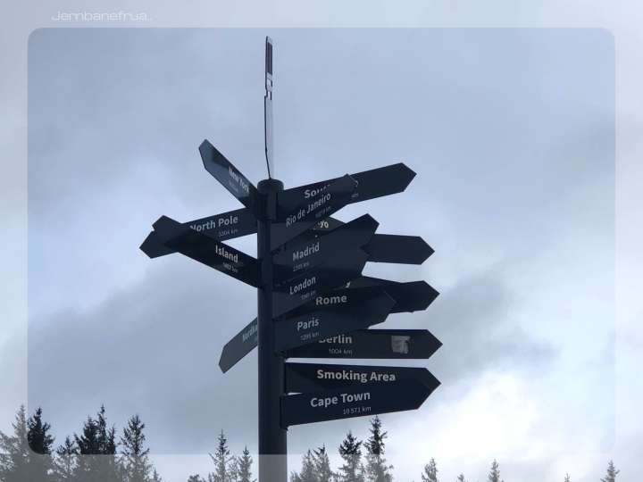 Jernbanefrua på Fløyen.