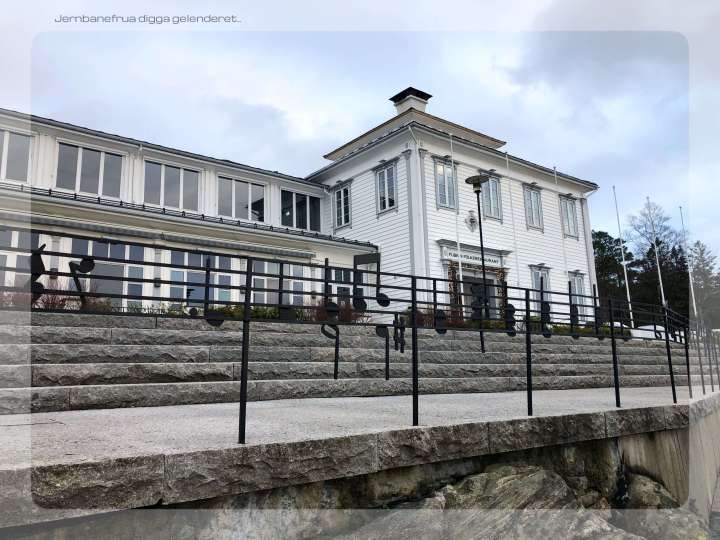 Jernbanefrua på Fløyen