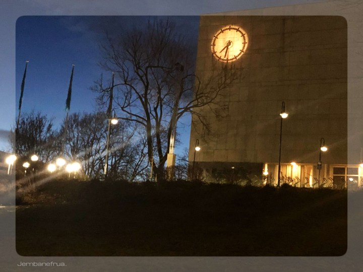 NRK huset på Marienlyst. Jernbanefrua sjekket her ut. 