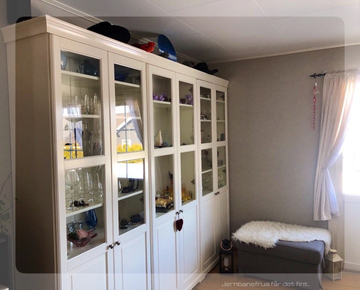 Jernbanefrua får det fint.